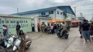#柬埔寨新闻 金边中资厂近10女工突晕倒，厂方请和尚驱鬼 图片 2